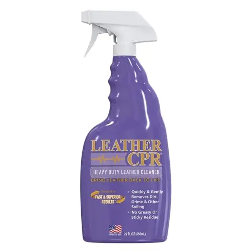 Leather CPR Heavy Duty Leather Cleaner bottle, 22oz