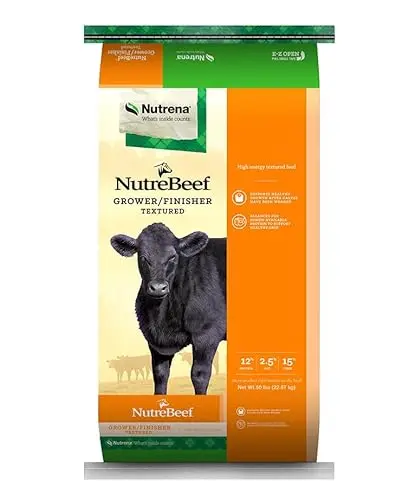 Nutrena NutreBeef cattle grower and finisher supplement feed bag