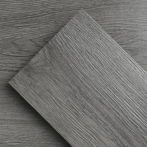 ATOPOSE Dark Grey wood grain vinyl floor tiles