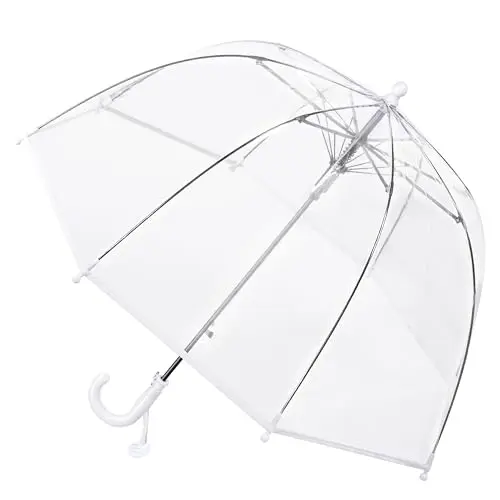 KOULONGDAMI Kids Clear Dome Bubble Umbrella