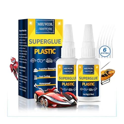 Meuvcol Super Glue for Plastic in 100g bottle