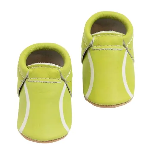 Freshly Picked city leather baby shoes with tennis outfit design