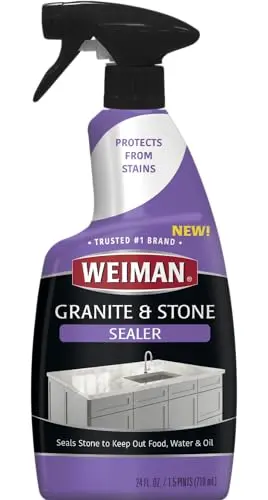 Weiman Granite & Stone Sealer Spray bottle