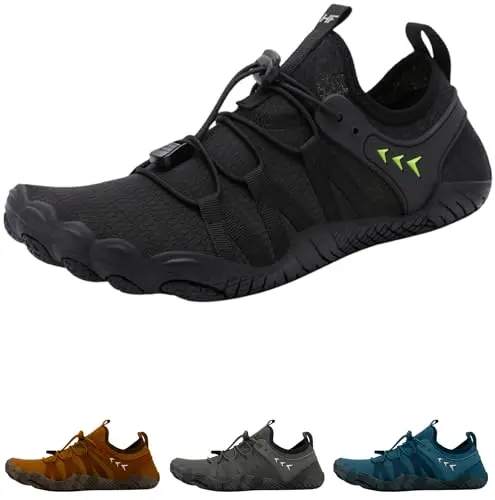 Hike Footwear Caspian Adventure barefoot shoe in black