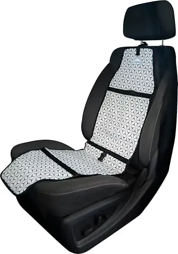 COOL CARATS Tuxedo pattern car seat cooling pad for adults
