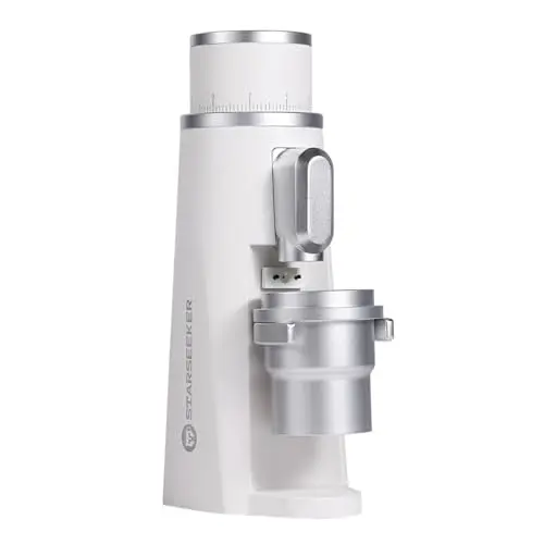 STARSEEKER EDGE electric coffee grinder in white