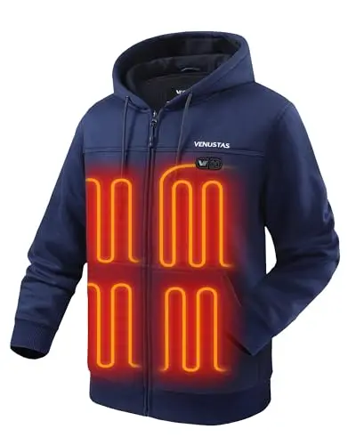 Venustas water-repellent heated hoodie for outdoor work