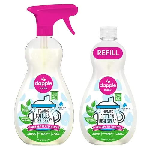 Dapple Baby Bottle & Dish Foaming Power Spray fragrance free