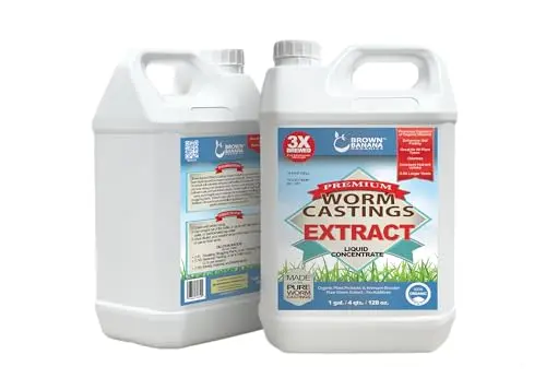 Brown Banana Organics Worm Casting Extract liquid fertilizer gallon