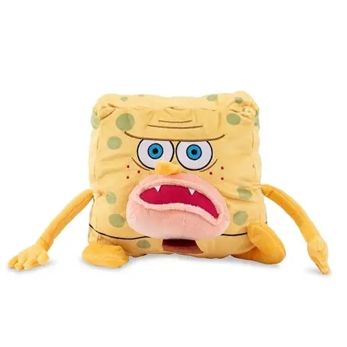 Toynk Nickelodeon Spongebob Caveman plush toy in multi-color, 10 inches tall
