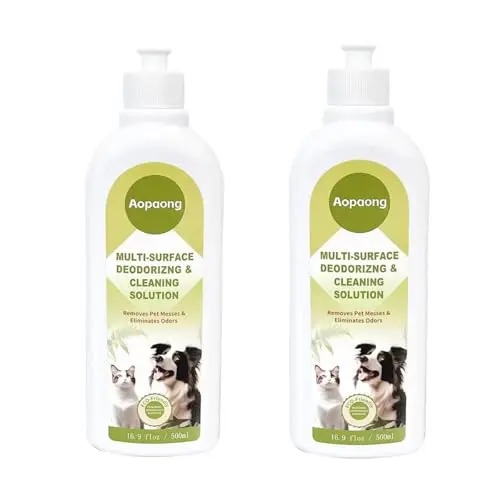 Aopaong Multi-Surface Floor Cleaning Solution two-bottle pack