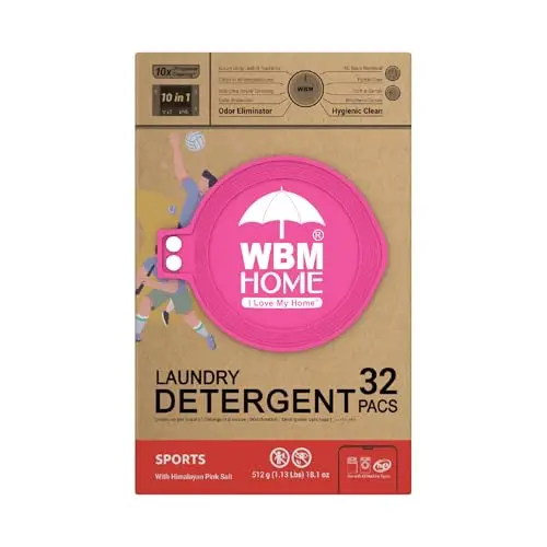 WBM autumn-scented laundry pods for sports shirts