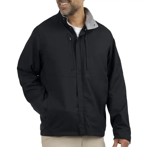 SCOTTeVEST Epic Men's Travel Jacket with hidden pockets in black
