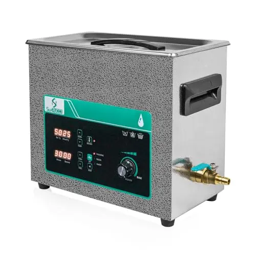SupRUCCI 6L Ultrasonic Cleaner with digital control panel