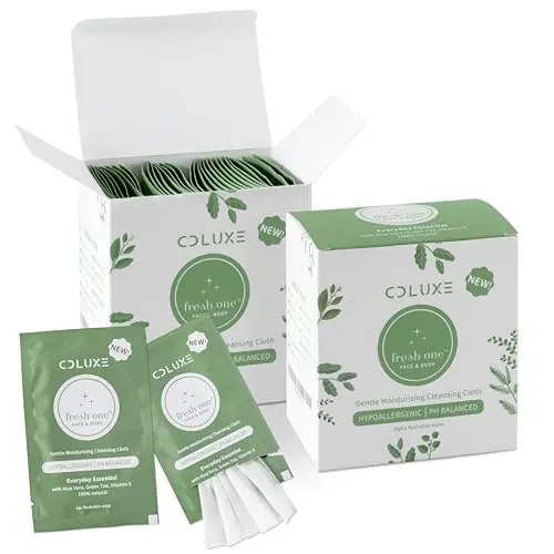 Fresh One all natural water-based cleaning wipes for hand, body, and face