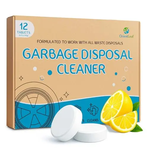 ORIENTLEAF XXL garbage disposal cleaner and deodorizer tablets