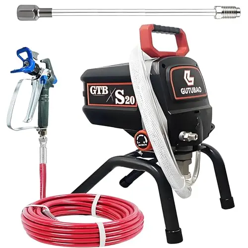 GUTUBAO S20 black and red airless paint spray machine