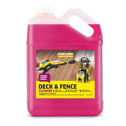 Karcher concentrated liquid deck cleaner bottle for pressure washers