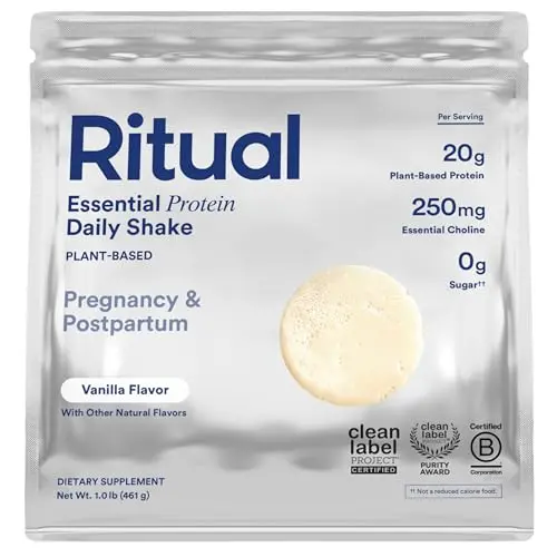 Ritual Prenatal Vegan Plant Based Protein Powder, Vanilla