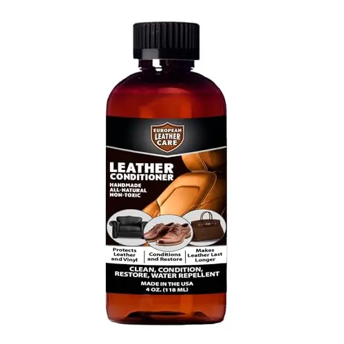 European Leather Care Leather Conditioner 4 oz bottle
