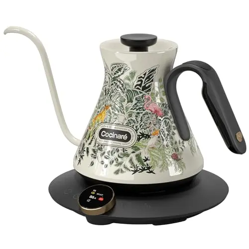 Cocinare FLOW M6 Pro Jungle color-changing gooseneck kettle