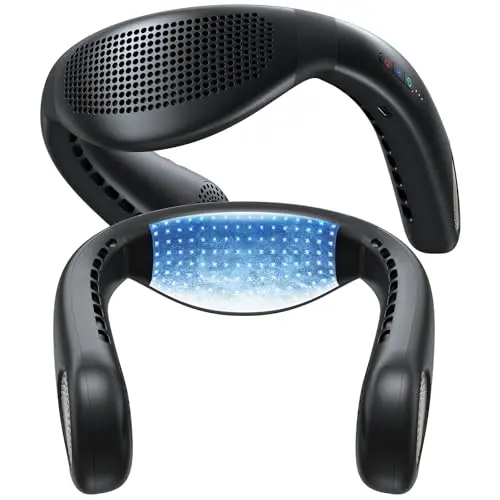 TORRAS COOLiFY Air neck air conditioner in black