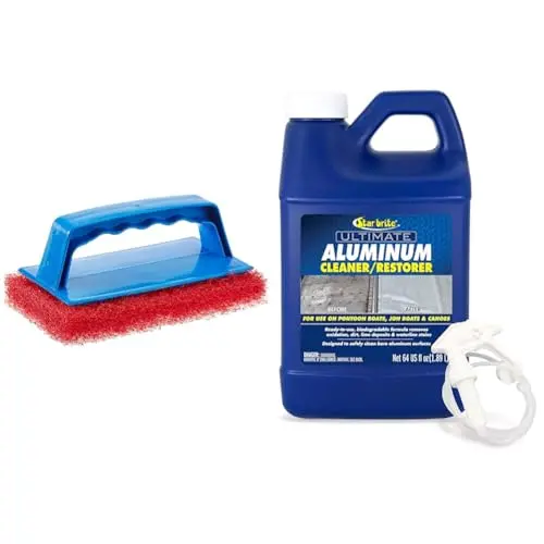 STAR BRITE Aluminum Cleaner and scrub pad with handle kit