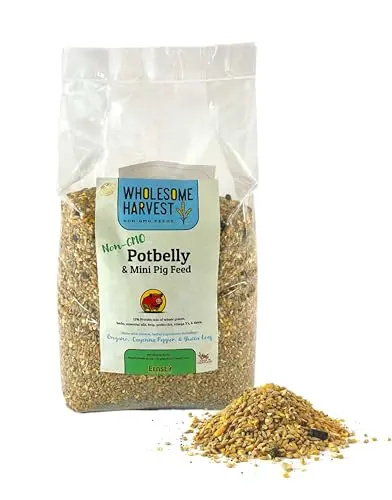 Wholesome Harvest All-Grain Non-GMO Potbelly & Mini Pig Feed 10 lb bag