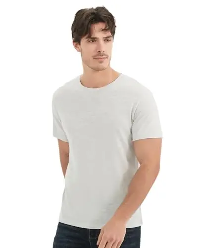 Ethical Merino men's double knit merino wool t-shirt