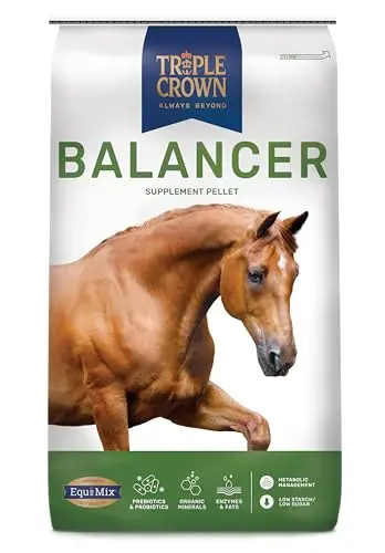 Triple Crown Balancer horse supplement bag
