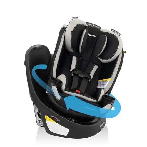 Evenflo Revolve360 Slim rotating convertible car seat
