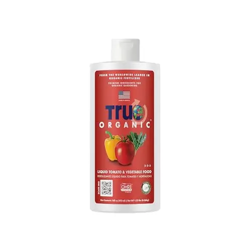 True Organic Liquid Tomato and Vegetable Food bottle