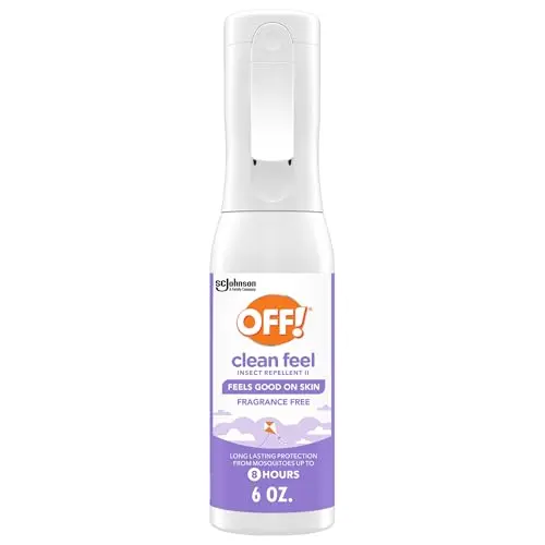 OFF! Clean Feel insect repellent misting spray can