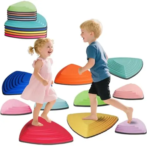 KJR Non-slip Stepping Stones for kids in assorted colors