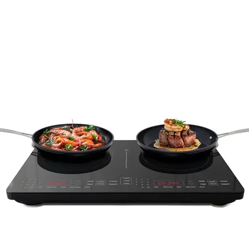 Nuwave double pro induction cooktop with dual cooking zones