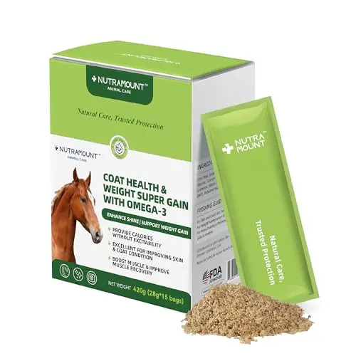 Nutramount Equine Coat Health and Weight Super Gain supplement