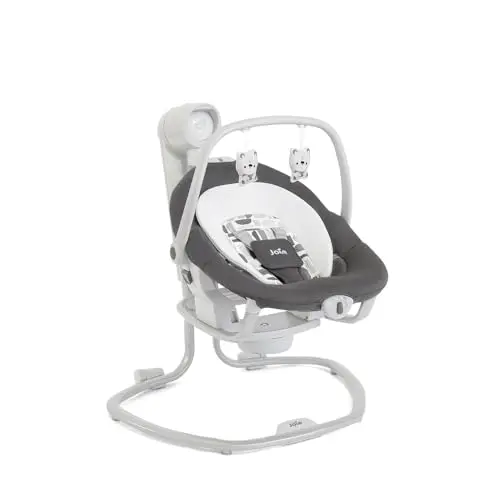 Joie Miso 2-in-1 baby swing and portable rocker in Logan color