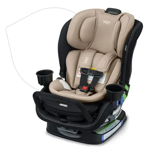 Britax Poplar S Convertible Car Seat in Sand Onyx color