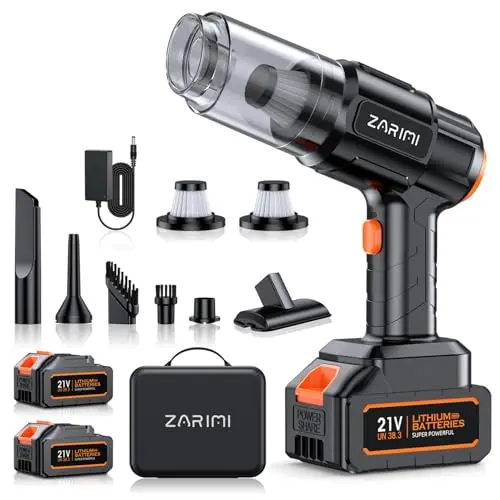 ZARIMI X12-Ultra black cordless handheld vacuum cleaner