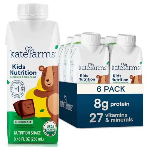 Kate Farms Organic Kids Nutrition Chocolate Shake