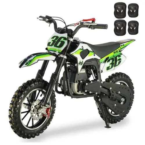 SYX MOTO 40cc mini dirt bike for kids in green color