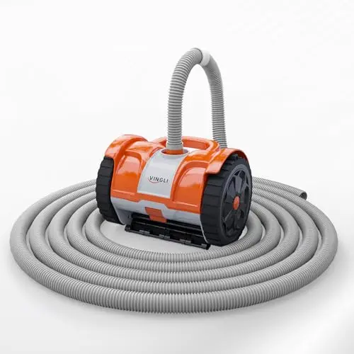 VEVOR blue automatic suction-side pool vacuum cleaner