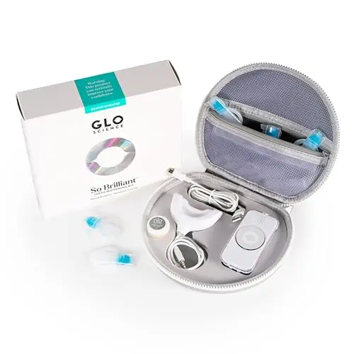 GLO Science So Brilliant teeth whitening kit with warming mouthpiece
