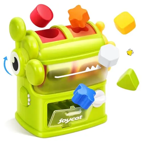 JoyCat monster shape sorter toy for toddlers