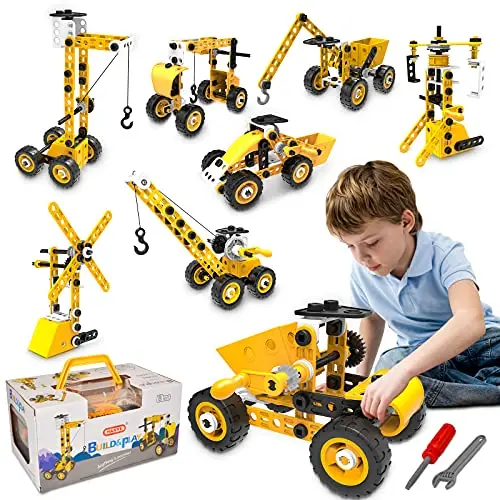 HOMETTER STEM Building Toys 10 in 1 construction set for kids