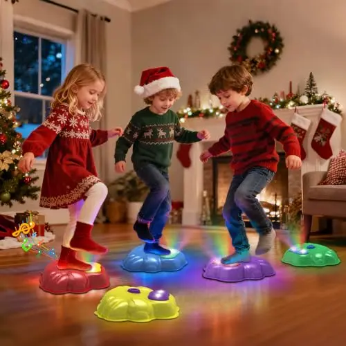 Palotix crab-shaped stepping stones that light up and play music