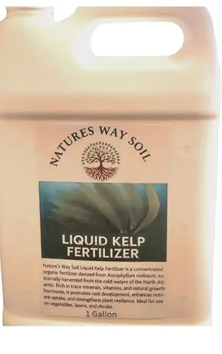 Nature's Way Soil Liquid Kelp Fertilizer gallon jug