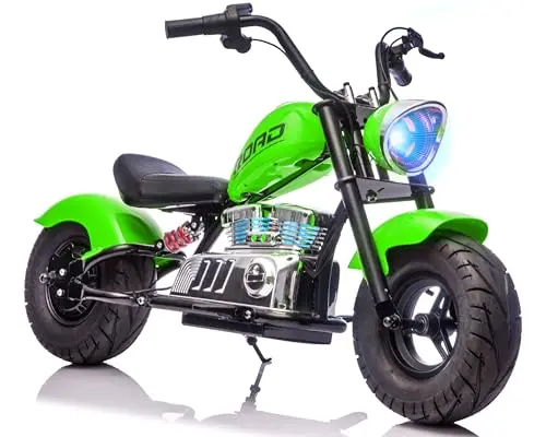Affordable kids electric dirt bike with a sleek frame