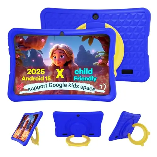DigiLand 10.1-inch kids tablet with anti-blue light screen