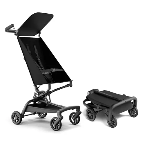 Mompush Jeto lightweight travel stroller with ultra-compact fold
